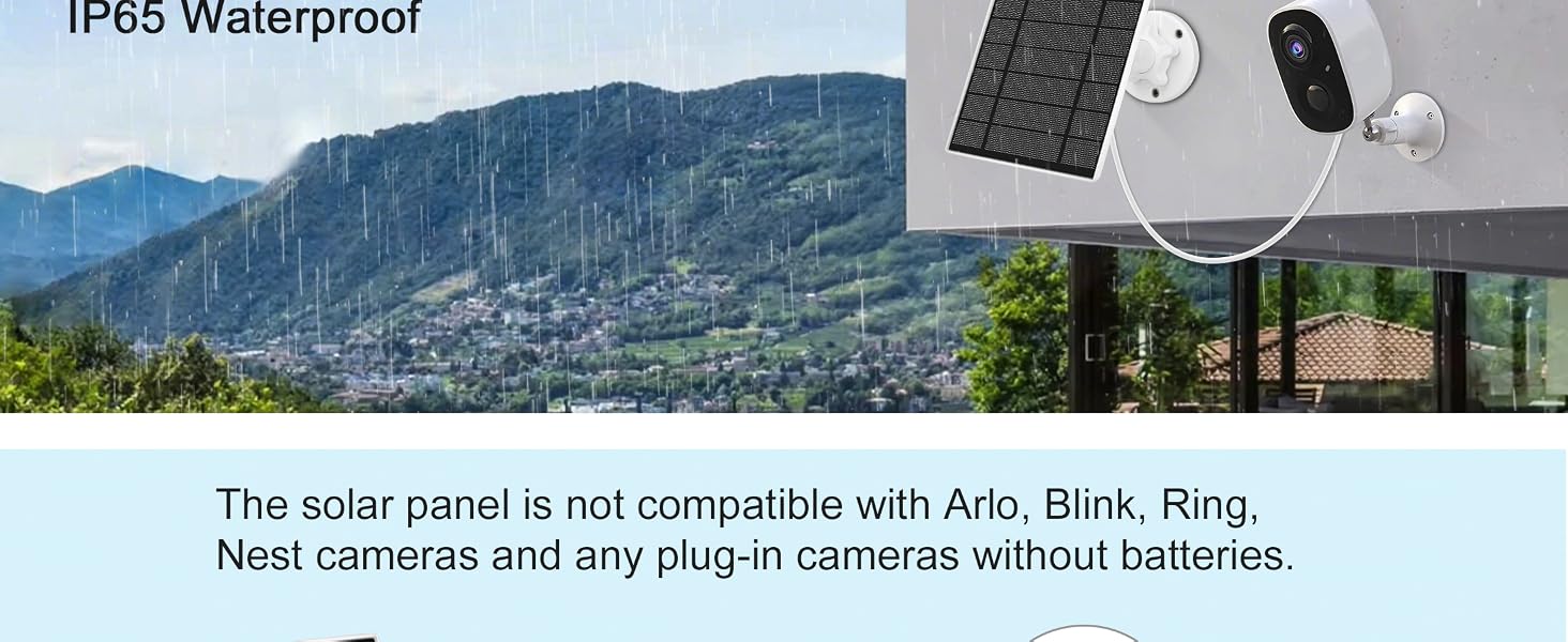 solar panel for wyze cam outdoor