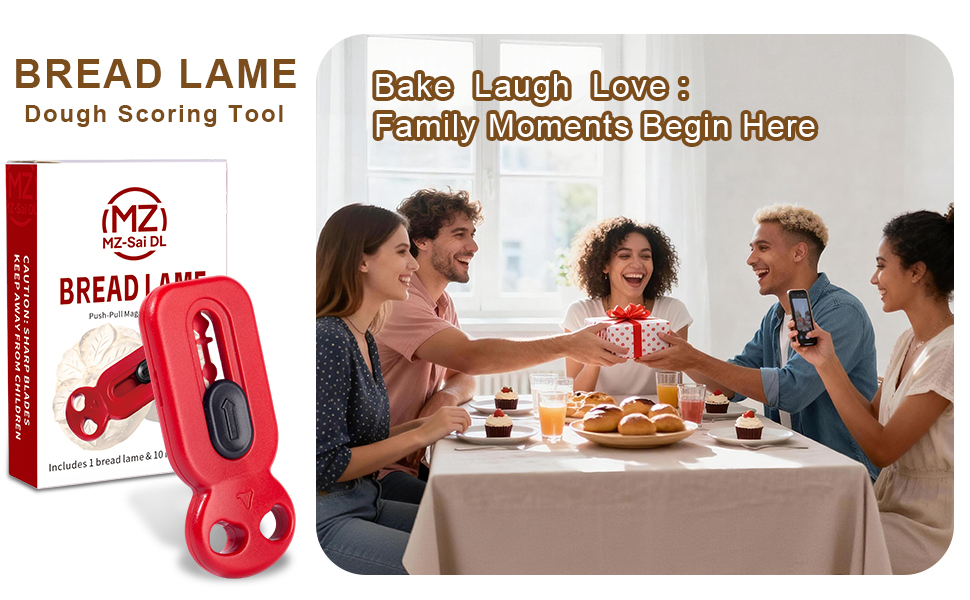 bread lame dough scoring tool ,ideal for home baking and sharing with family