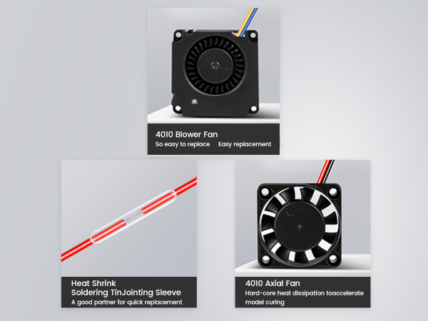 Official 4010 Extruder Hot end Fan 
