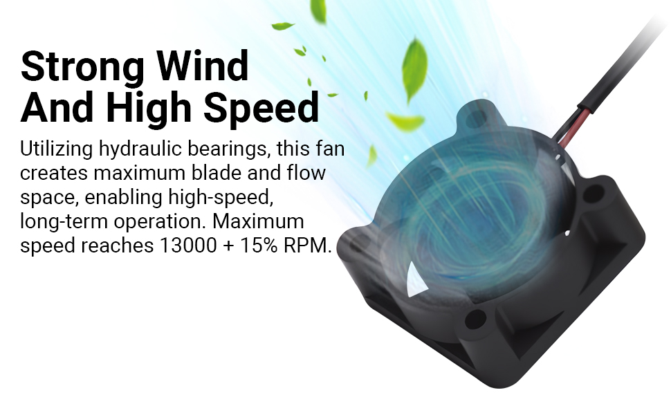 ELVES Ender 3 V3 SE Extruder Fans