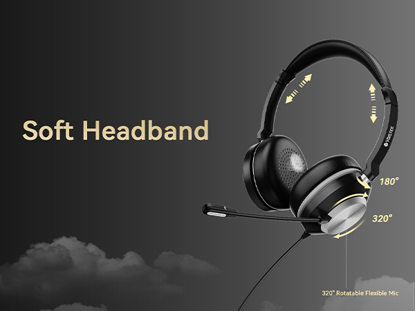 pc headset with mic, headphones with mic, headset with microphone for pc, pc headphones