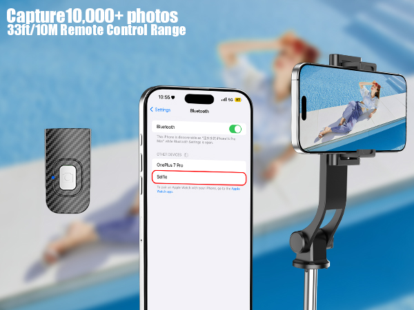 selfie stick, tripod, light