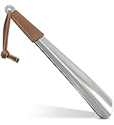 Charmount Metal Shoe Horn - 12 Inch Long Shoe Horns for Senior, Men, Women, Kids, Stainless Steel...