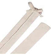 Aspen Creative 15010-11A, 4' Cornsilk Faux Silk Fabric Cord &amp; Chain Cover, Easy to Install for Li...