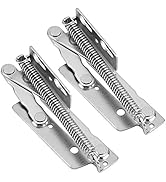2pcs Stainless Steel Heavy Duty Gas Spring Lid Support Hinge with Soft Close Support for Cabinet ...
