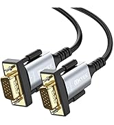 UKYEE VGA Cable 3ft, VGA to VGA Monitor Cable Male to Male HD15 for TV Computer Projector-Gold Pl...