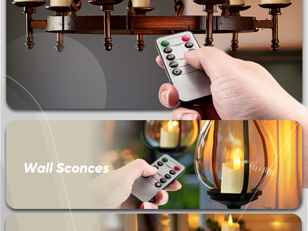Rechargeable Flameless Votive Candles