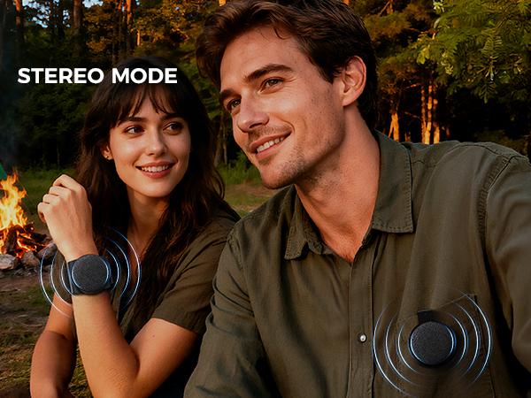 wearable bluetooth speaker clip on