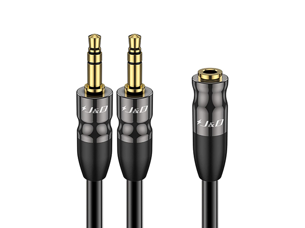 3.5 mm to 2X 3.5 mm Cable