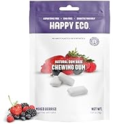Natural Sugar Free Gum (84 Pcs) - Xylitol Gum for Cavities - Aspartame Free Gum - Vegan, Gluten F...