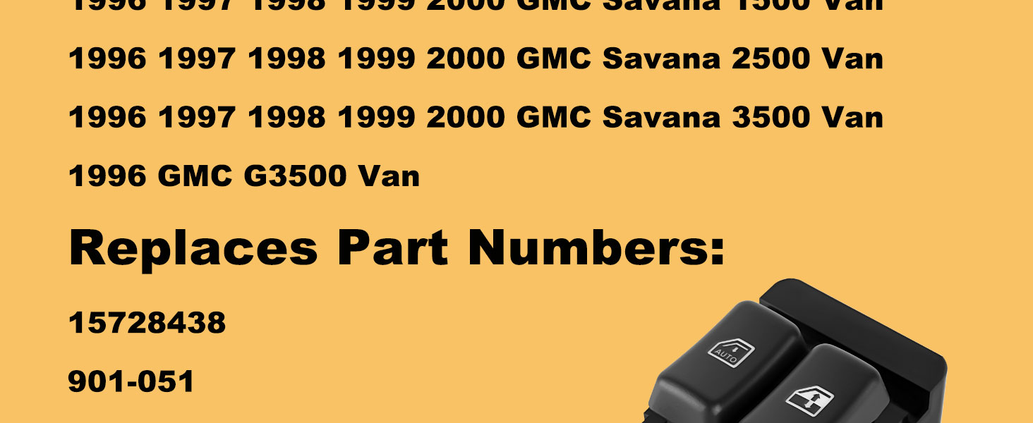 Master Power Window Switch