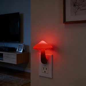 red night light for bedroom home