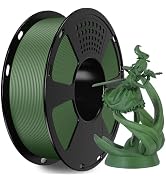 GIANTARM Matte PLA Filament 1.75mm,Olive Green,1kg | Soft Frosted Texture,Low Warp,3D Printer Fil...