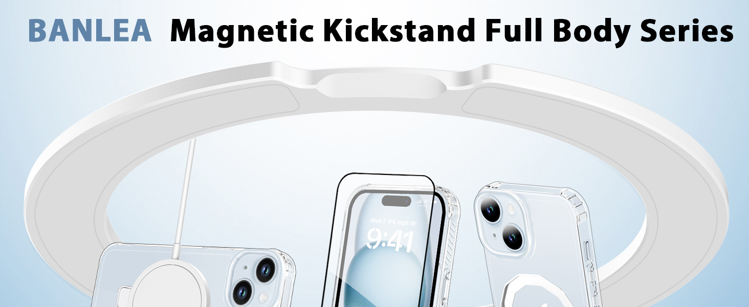 Full Body Kickstand Magnetic Case