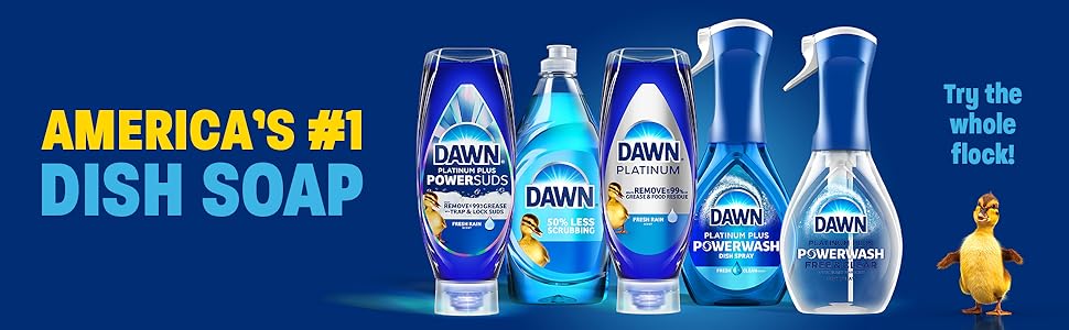 America's #1 dish soap.