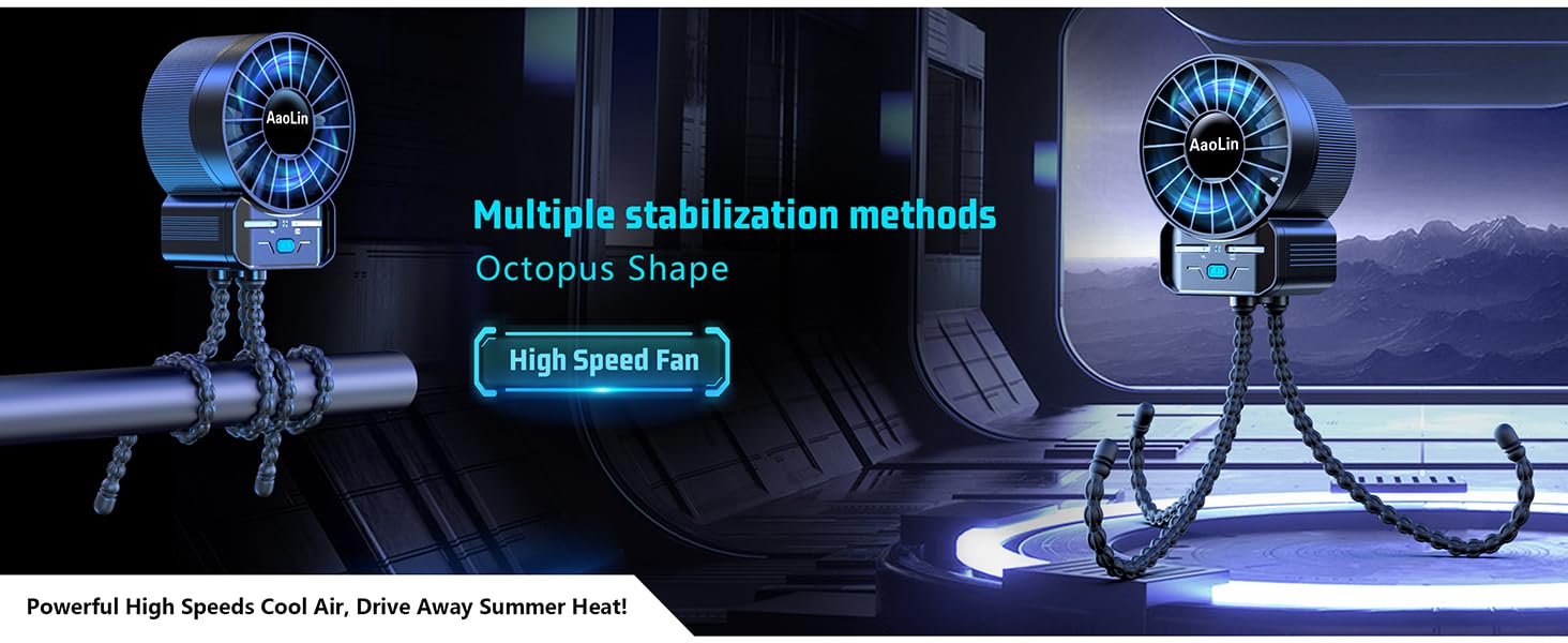 Mini Portable Stroller Fan