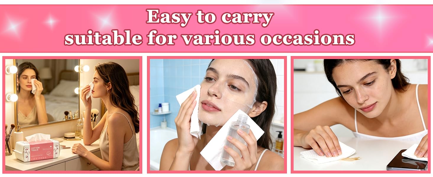 disposable face fowel suitable for various occasion