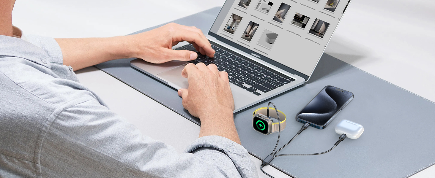 multi charging cable travel essentials for apple watch charger