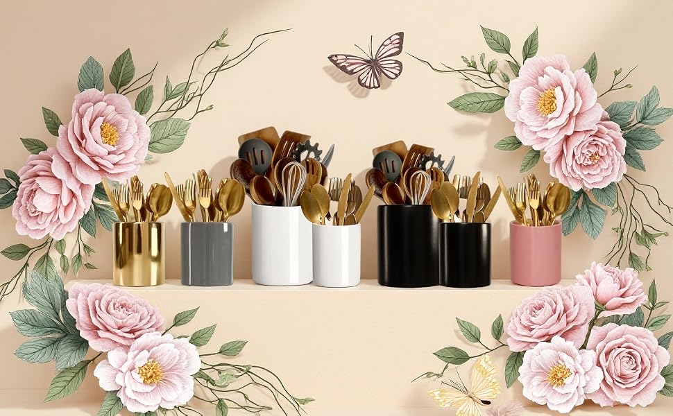 Multifunctional utensil holder