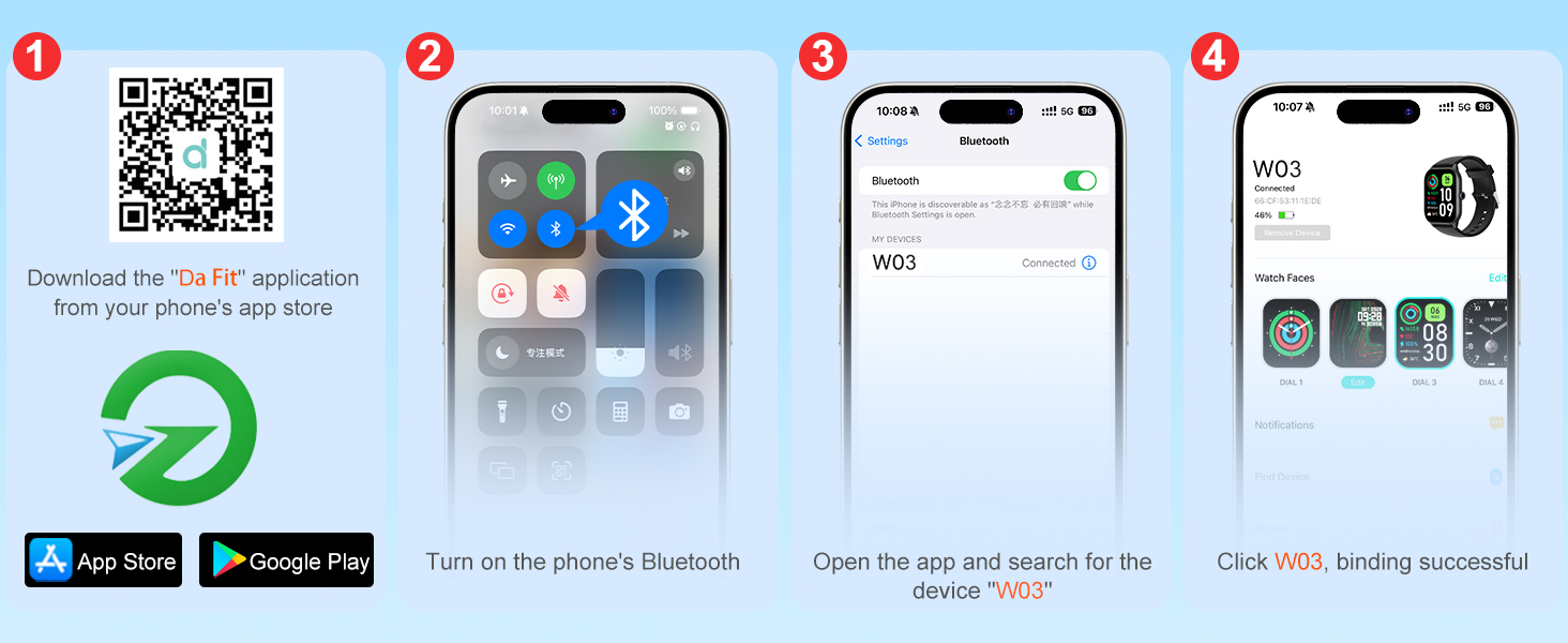 smart watch connection