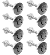 DOAHO Packs of 8 Universal Aluminum Vehicle Hood Pins-Quick Release Lock Latch Bumper-License Pla...