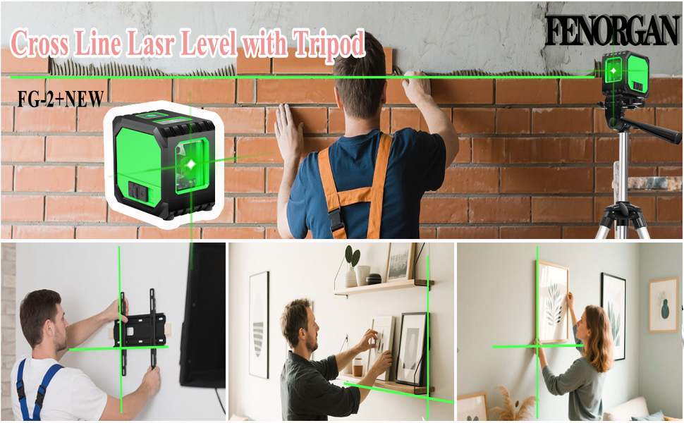 Laser level with tripod