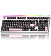 AULA Hero 99 Wired Gaming Keyboard, Hall Effect Keyboard with Rapid Trigger Mode, Hot Swappable M...