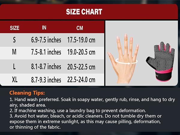training gloves for women