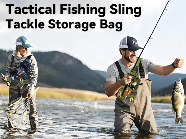 fishing sling bag