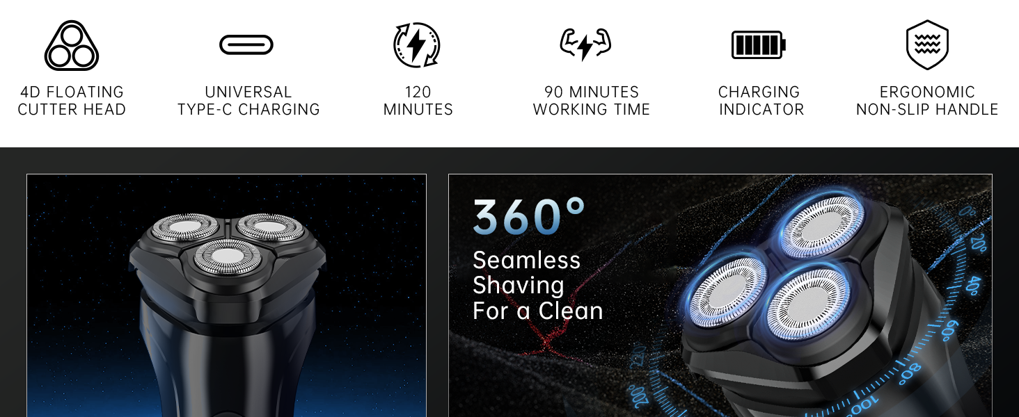 Electric Shaver for Men