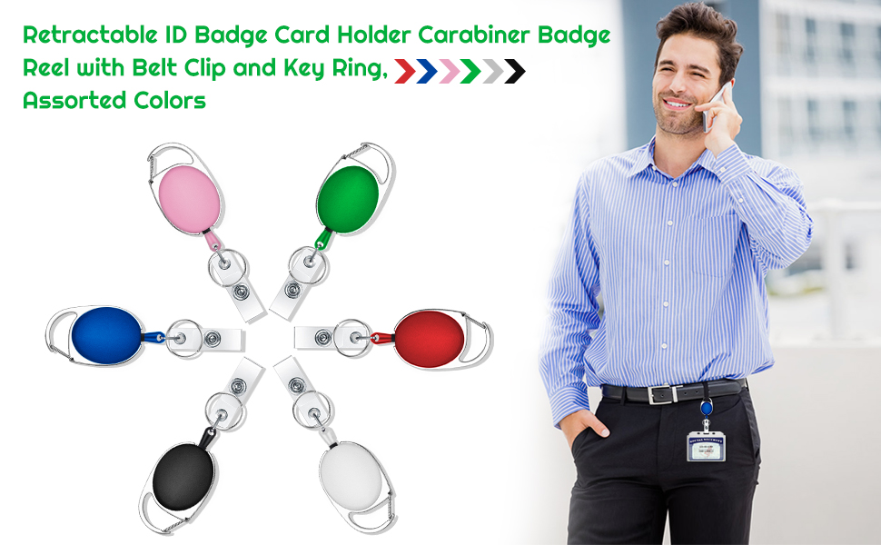 Retractable badge holder-01