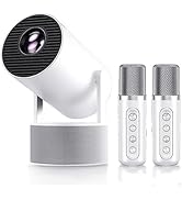 Mini Projector, HY300 PRO Karaoke Portable Projector