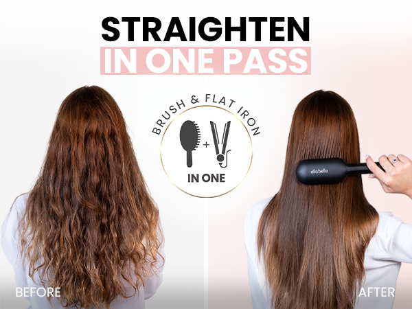 Hair Straightening Brush