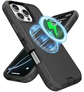 Jelanry Case for iPhone 16 Pro Max 5G 6.9 inch Heavy Duty Rugged Dual-Layer Shockproof Protection...