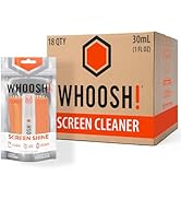 WHOOSH! Screen Cleaner Spray and Wipe [Set of 18] 1 fl oz + 1 Microfiber Cleaning Cloth - Travel ...