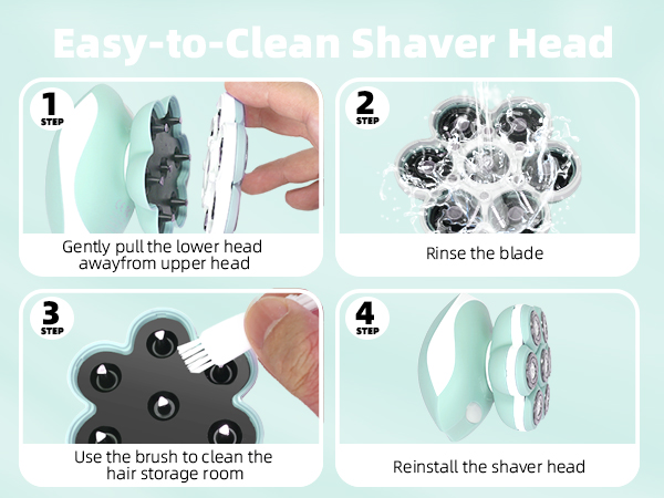 electric leg shaver
