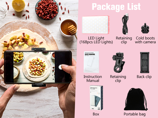 alix earle selfie light