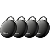 Air Tracker Tags-4 Pack: Bluetooth Tracker Works with Apple Find My (iOS Only), Key Tags and Smar...