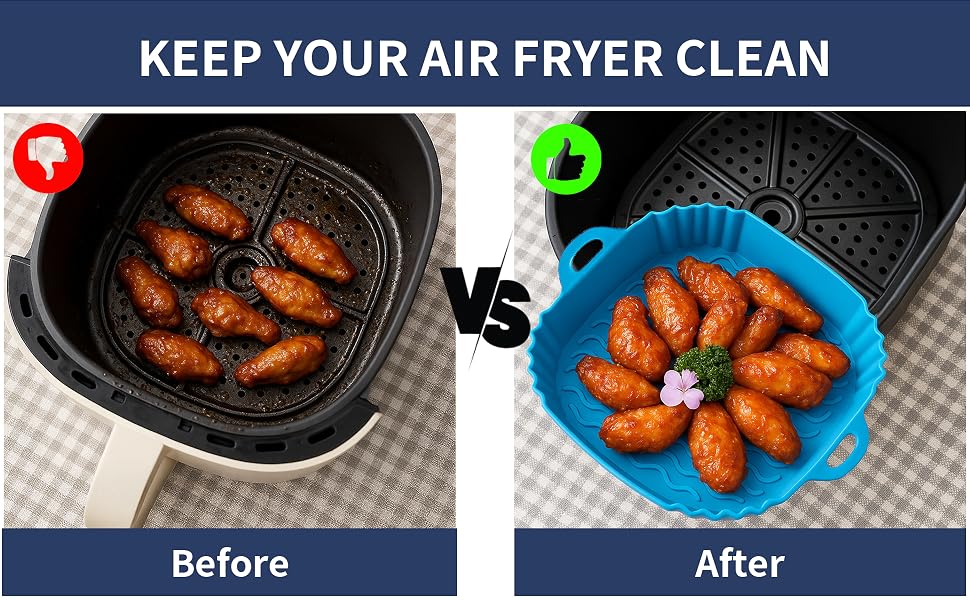 silicone air fryer liners air fryer silicone liners air fryer liner kitchen accessories gadgets
