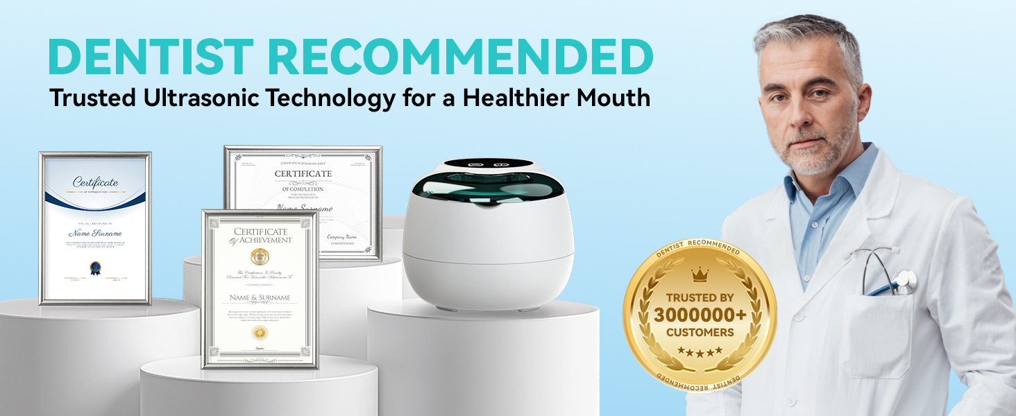 ultrasonic retainer cleaner machine dental pod ultrasonic cleaner
