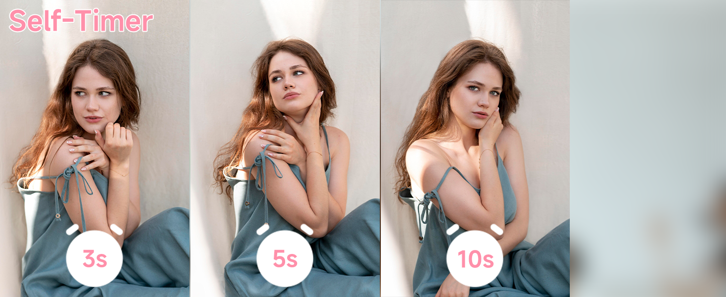 self timer 3s/5s/10s