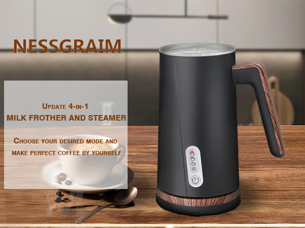 milk frother and steamer