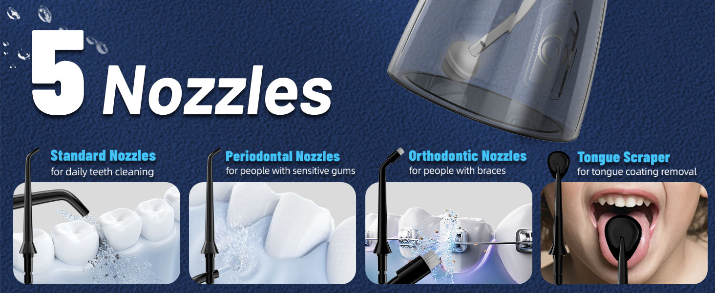 5 Nozzles