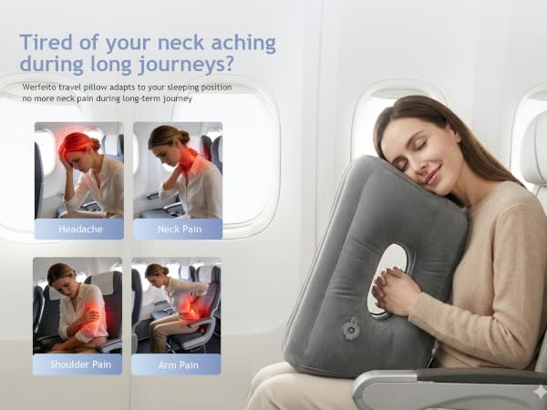 inflatable travel pillow