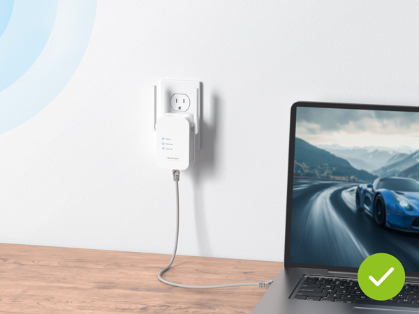 Relocate WiFi to Ethernet Adapter and Connect a Wired Device with an Ethernet Cable