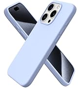 ORNARTO Compatible with iPhone 15 Pro Case 6.1", Liquid Silicone 3 Layers Full Covered Soft Gel R...