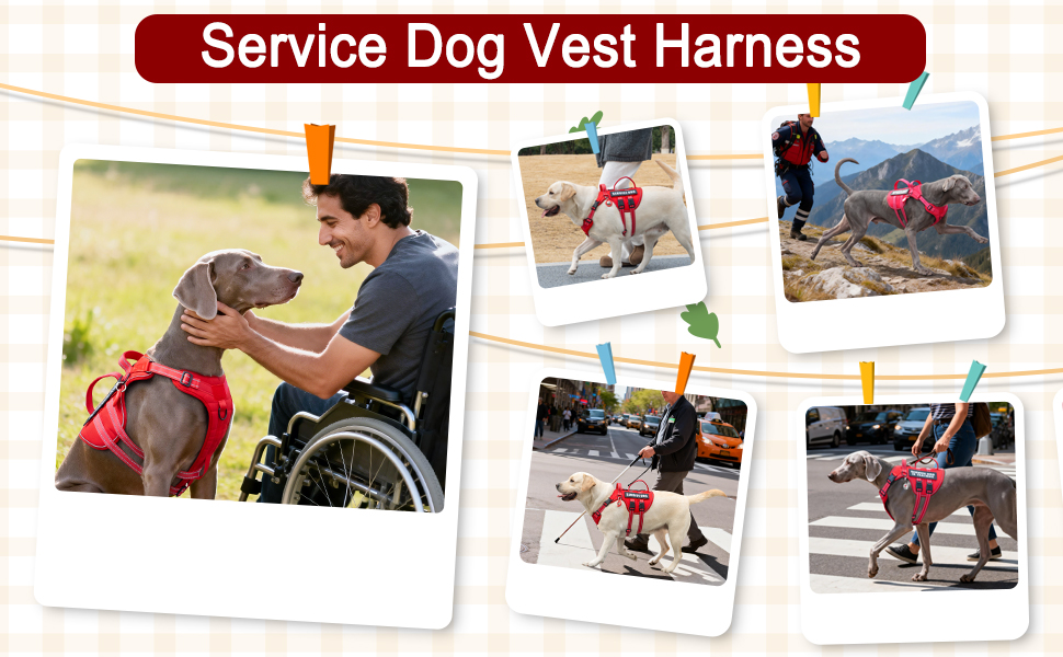 service dog harness