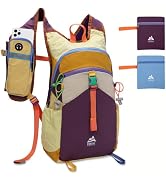 UtiaMiaoGonGo 15L Small Hiking Backpack Travel Daypack Colorful Lightweight Packable Foldable Cas...