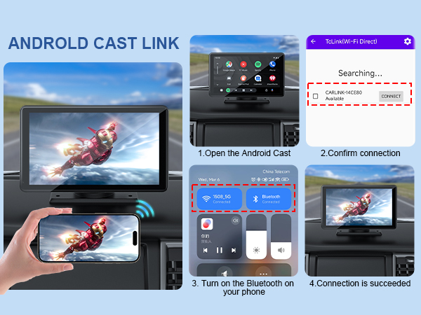 wireless carplay screen