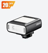 ULANZI FT16 TTL Camera Flash for Sony, 2-in-1 GN16 Speedlite &amp; Video Light | 500 Flashes, 90° Fli...